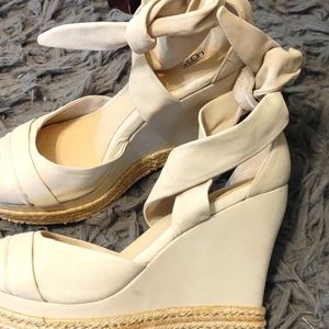 UGG wedge strap heels